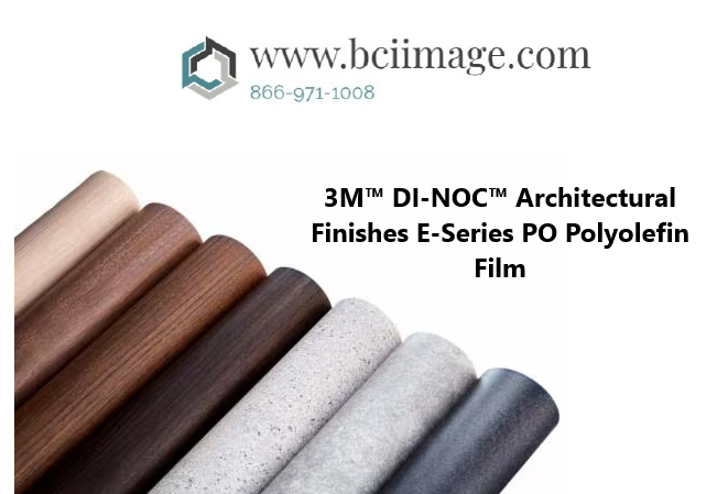 3M™ DI-NOC™ Architectural Finishes E-Series PO Polyolefin Film